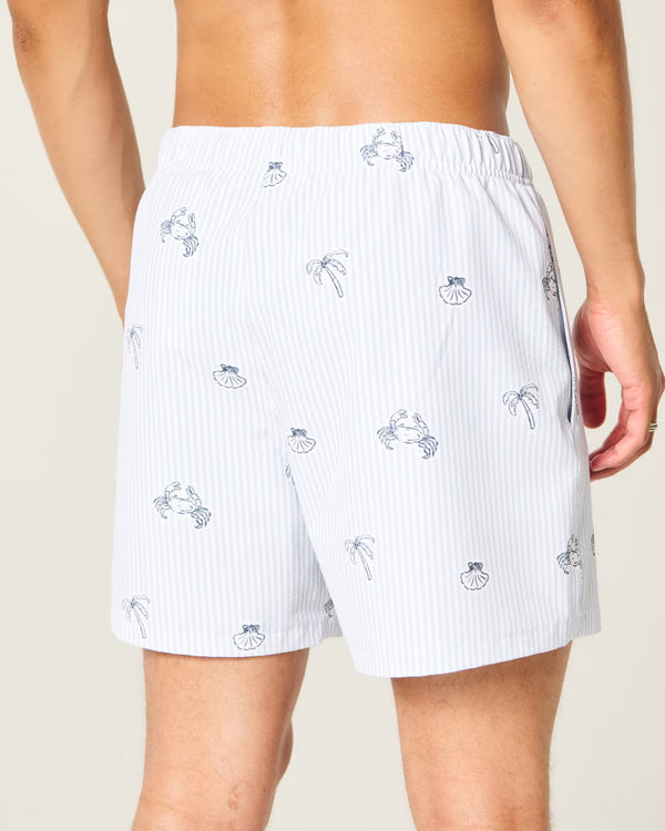 Hollister - Seersucker Vacation Swim Trunks