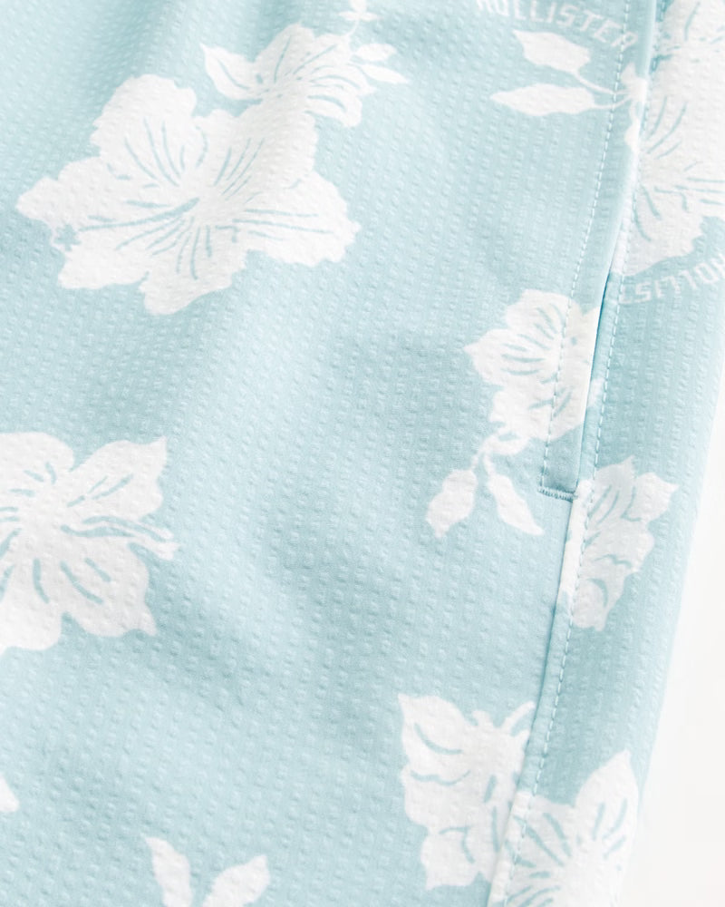 Hollister - Seersucker Vacation Swim Trunks