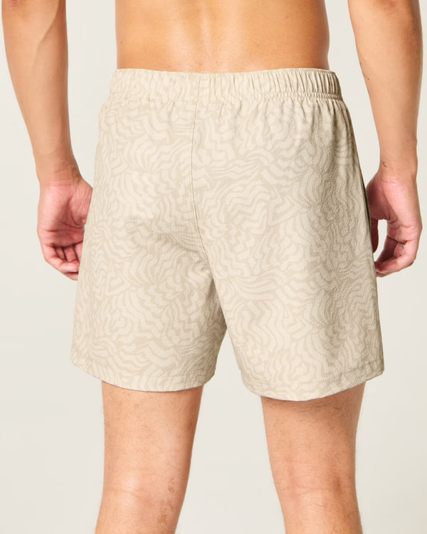 Hollister - Seersucker Vacation Swim Trunks