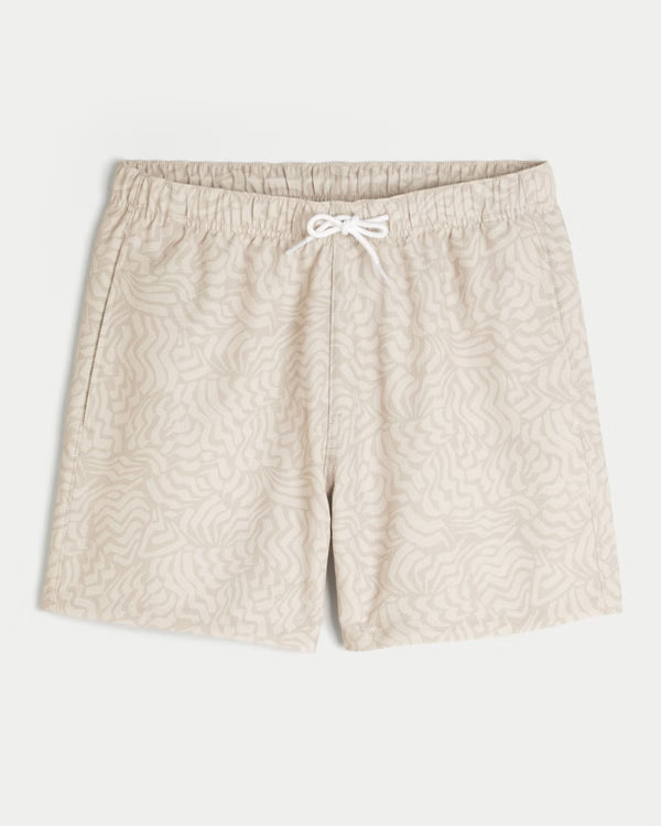 Hollister - Seersucker Vacation Swim Trunks