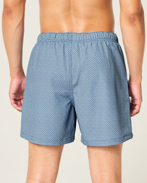 Hollister - Seersucker Vacation Swim Trunks
