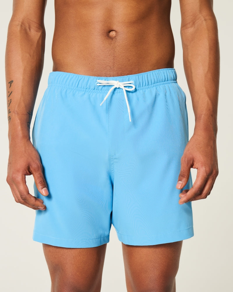 Mid-Thigh Volley Swim Trunks