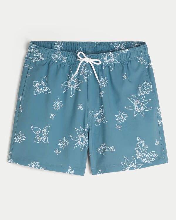 Hollister - Mid-Thigh Volley Swim Trunks