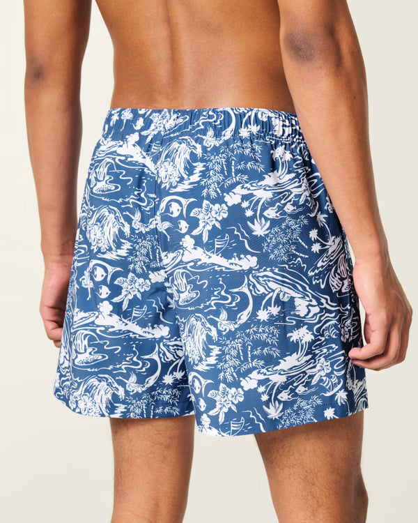 Hollister - Mid-Thigh Volley Swim Trunks