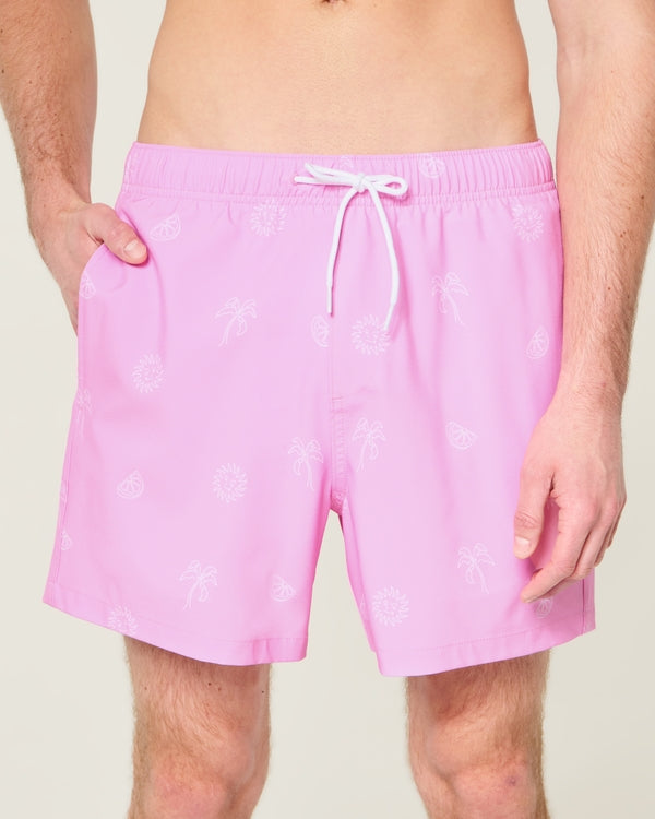 Hollister - Mid-Thigh Volley Swim Trunks