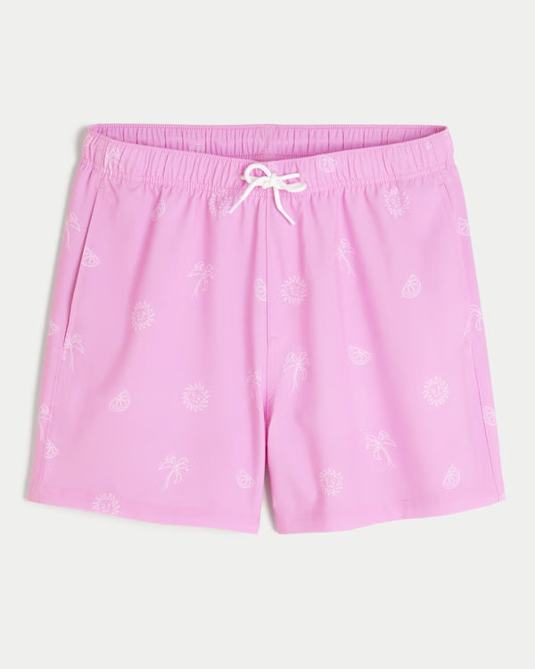 Hollister - Mid-Thigh Volley Swim Trunks