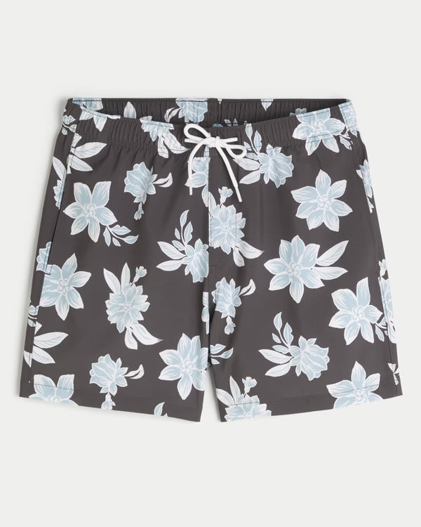Hollister - Mid-Thigh Volley Swim Trunks