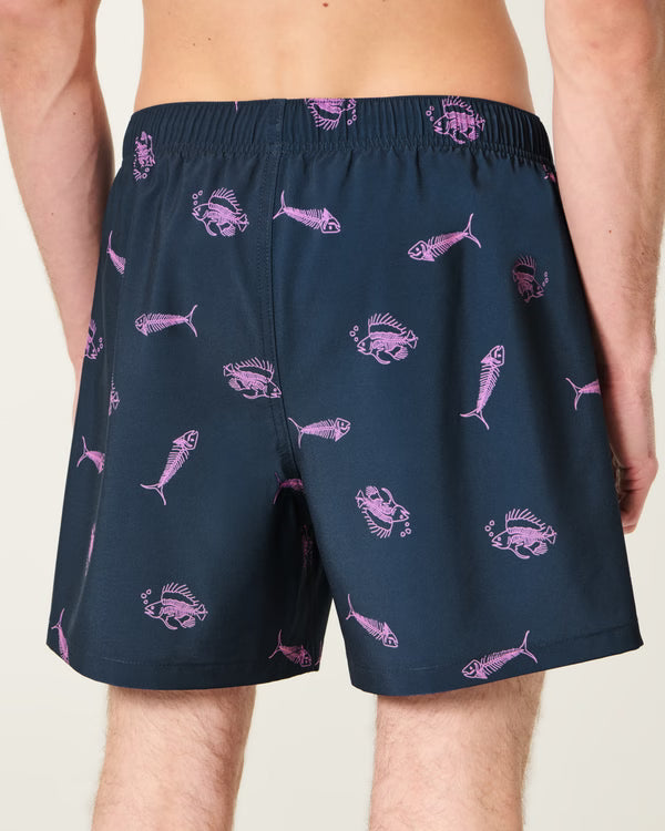 Hollister - Mid-Thigh Volley Swim Trunks