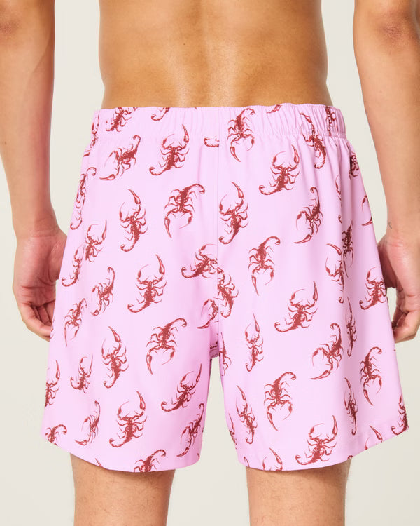 Hollister - Mid-Thigh Volley Swim Trunks