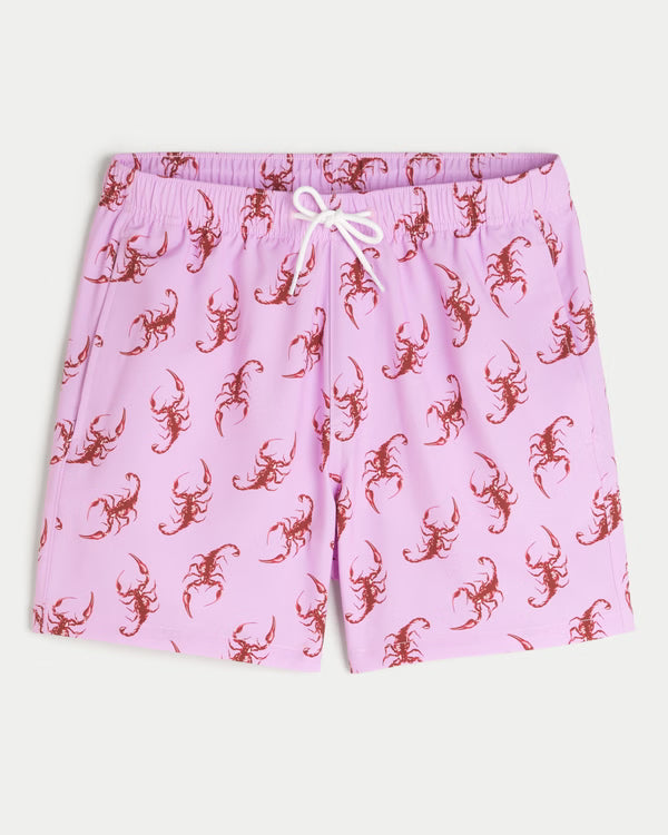 Hollister - Mid-Thigh Volley Swim Trunks