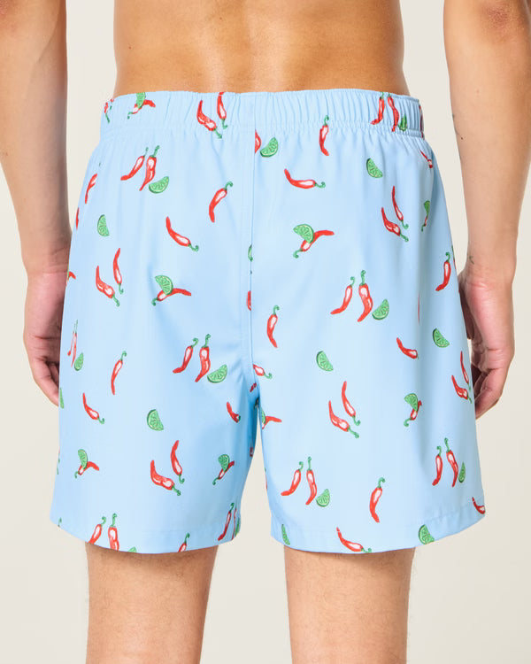 Hollister - Mid-Thigh Volley Swim Trunks