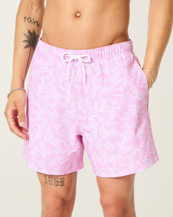 Hollister - Mid-Thigh Volley Swim Trunks