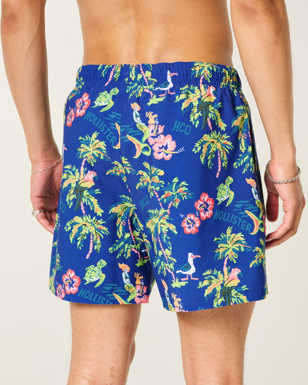 Hollister - Mid-Thigh Volley Swim Trunks