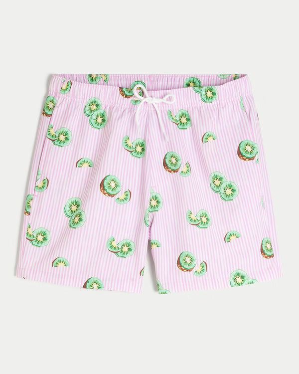 Hollister - Mid-Thigh Volley Swim Trunks