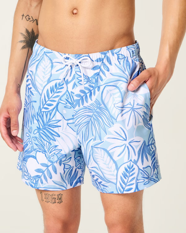 Hollister - Mid-Thigh Volley Swim Trunks