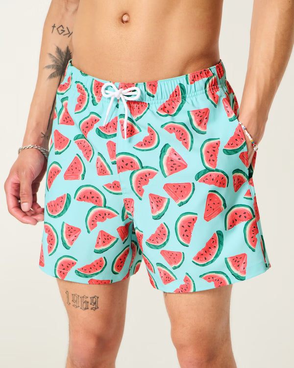 Hollister - Mid-Thigh Volley Swim Trunks