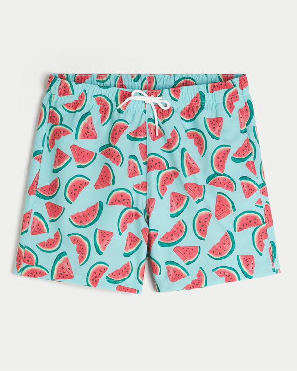 Hollister - Mid-Thigh Volley Swim Trunks