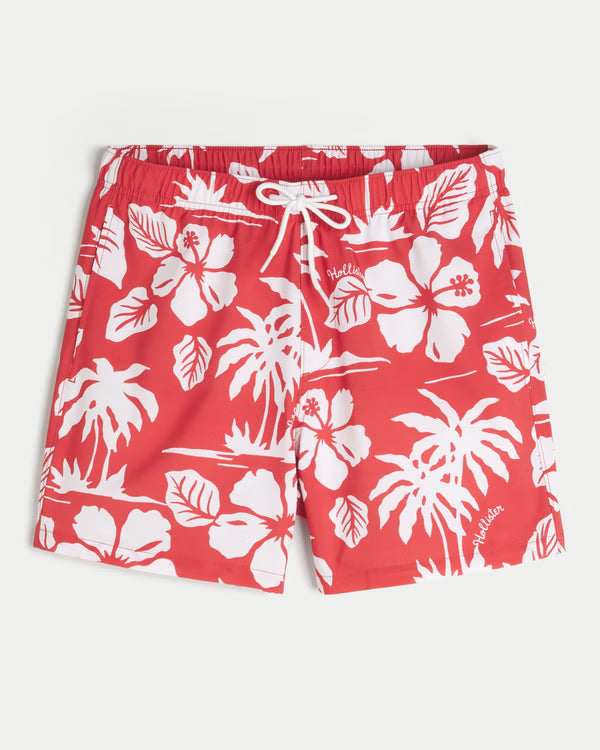 Hollister - Mid-Thigh Volley Swim Trunks