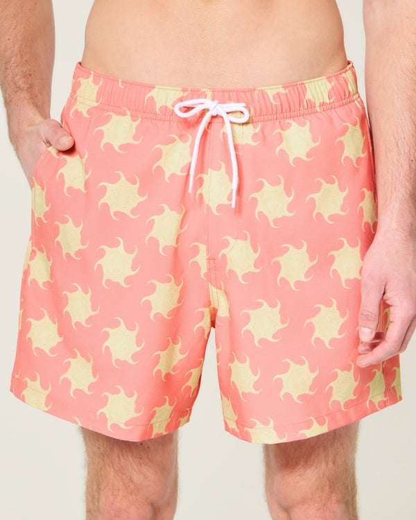 Hollister - Mid-Thigh Volley Swim Trunks