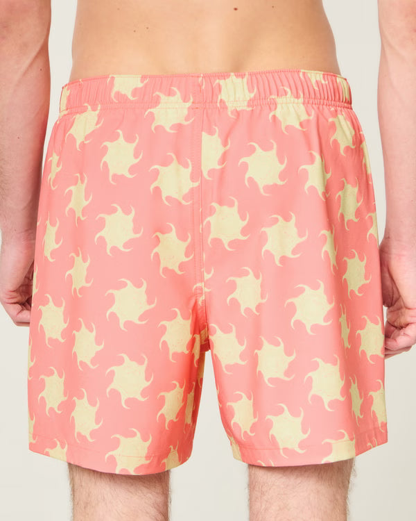 Hollister - Mid-Thigh Volley Swim Trunks