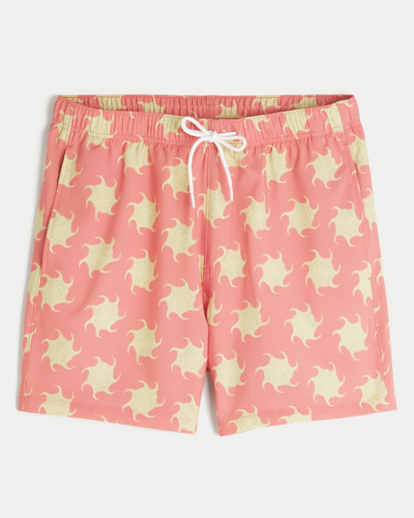 Hollister - Mid-Thigh Volley Swim Trunks