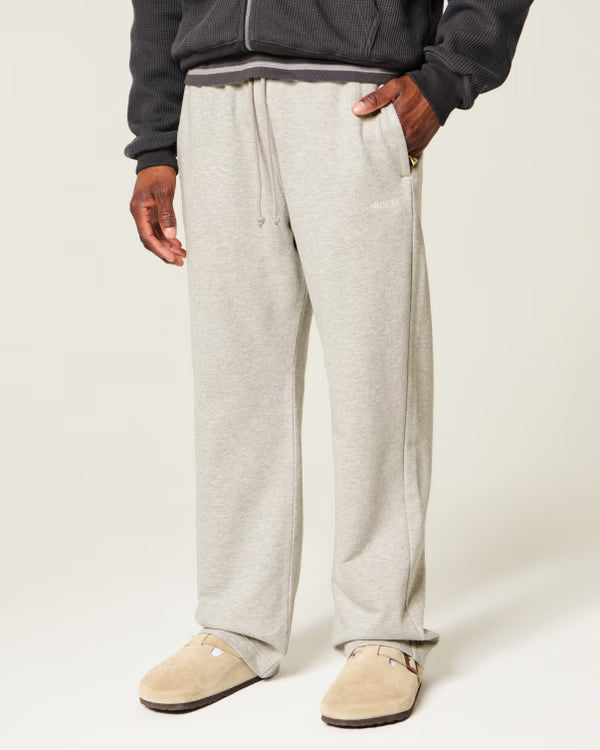 Hollister - Feel Good Cotton Relaxed Straight Sweatpants