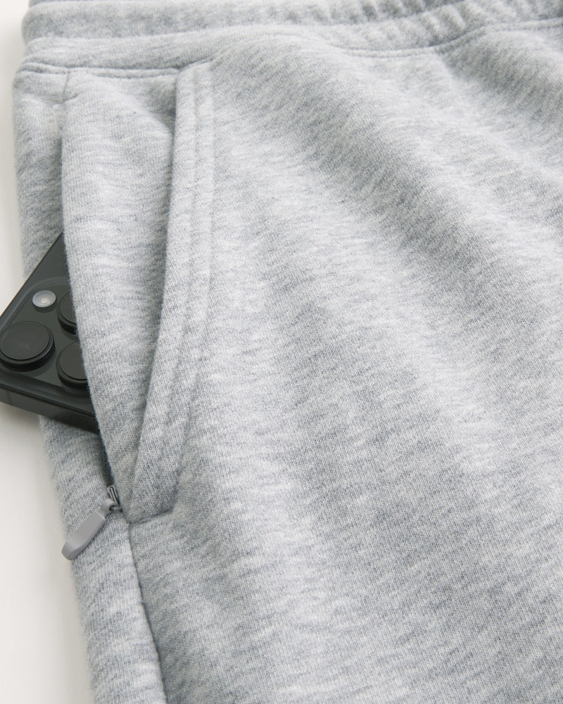 Hollister - Baggy Terry Logo Graphic Sweatpants