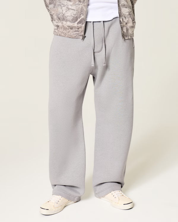Hollister - Print Logo Graphic Baggy Sweatpants