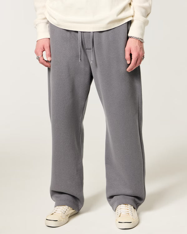 Hollister - Print Logo Graphic Baggy Sweatpants