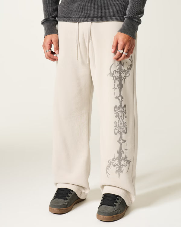 Hollister - Super Baggy Cargo Sweatpants