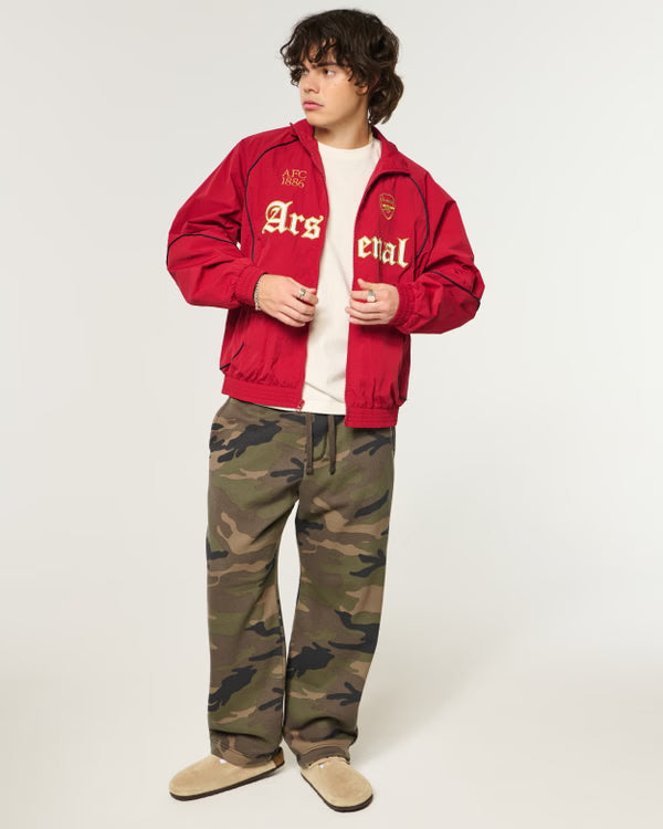 Hollister - Print Logo Graphic Baggy Sweatpants