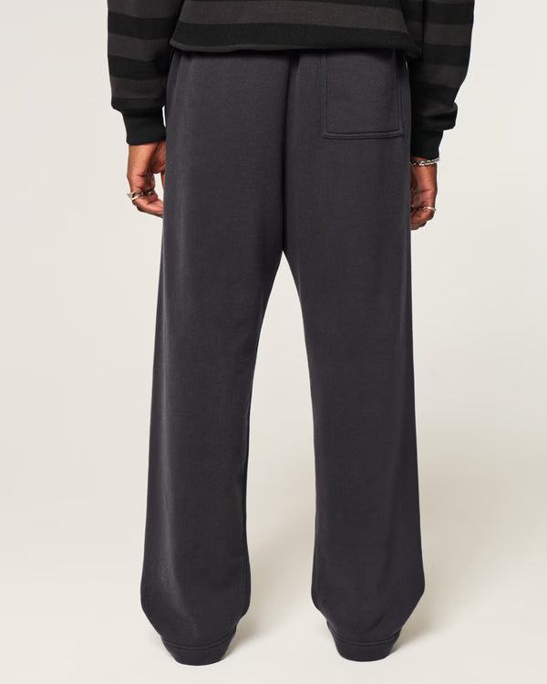 Hollister - Print Logo Graphic Baggy Sweatpants