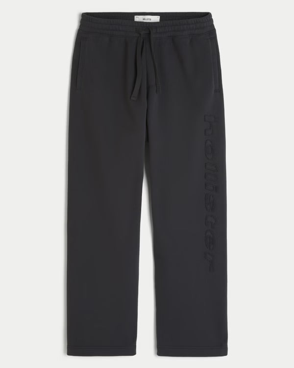 Hollister - Print Logo Graphic Baggy Sweatpants