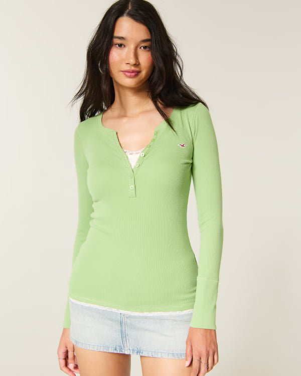 Hollister - Icon Henley