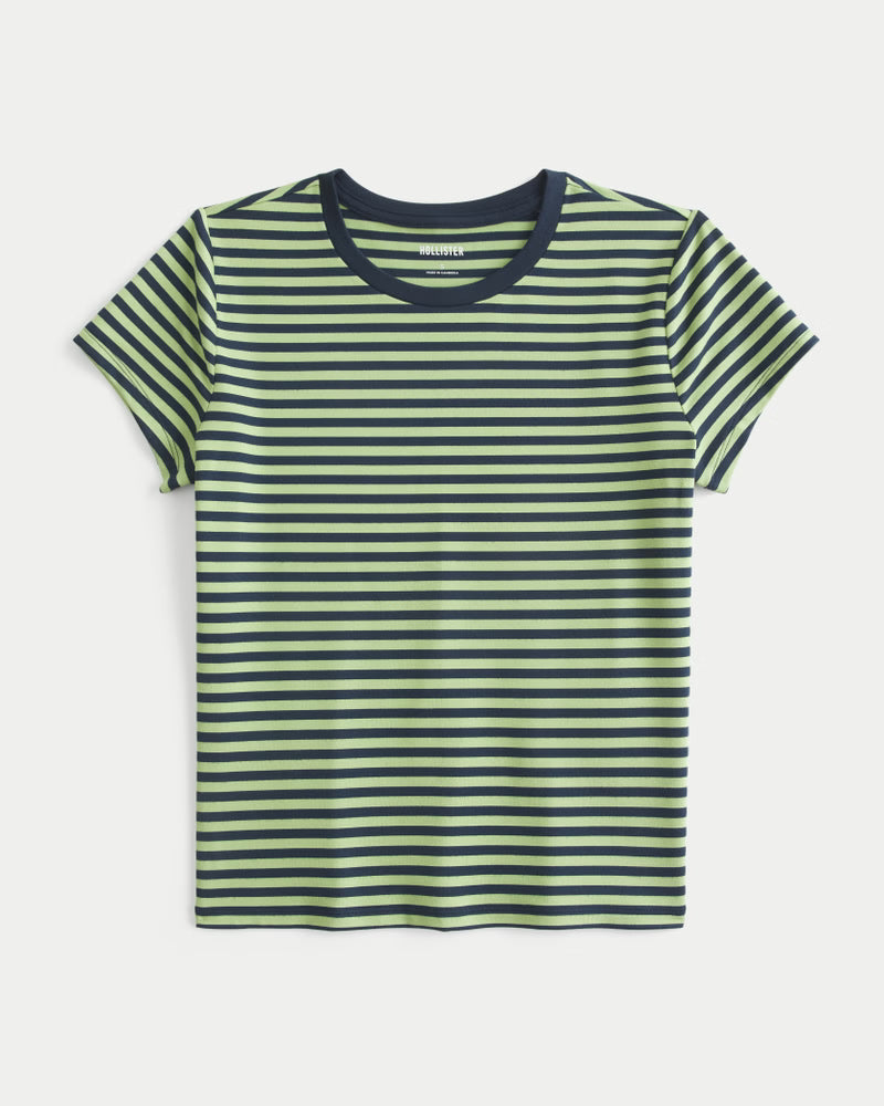 Hollister - Smooth Seamless Fabric Crew Baby Tee