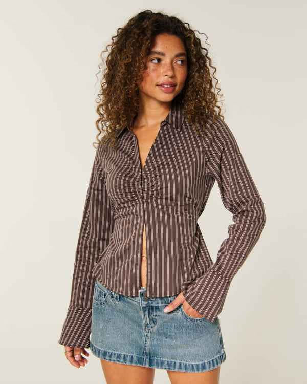 Hollister -  Ciara Bell Sleeve Shirt