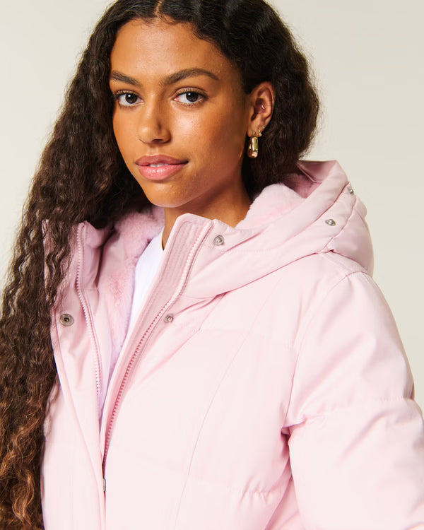Hollister - Feel Good Longline Puffer Jacket
