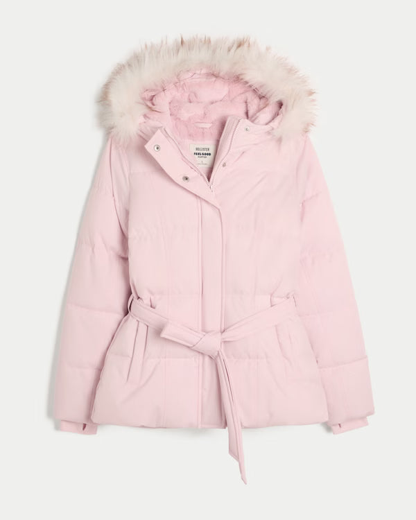 Hollister - Feel Good Longline Puffer Jacket