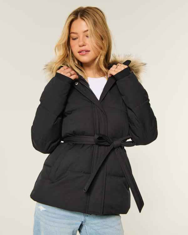 Hollister - Feel Good Longline Puffer Jacket