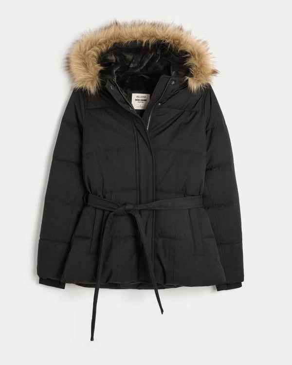 Hollister - Feel Good Longline Puffer Jacket