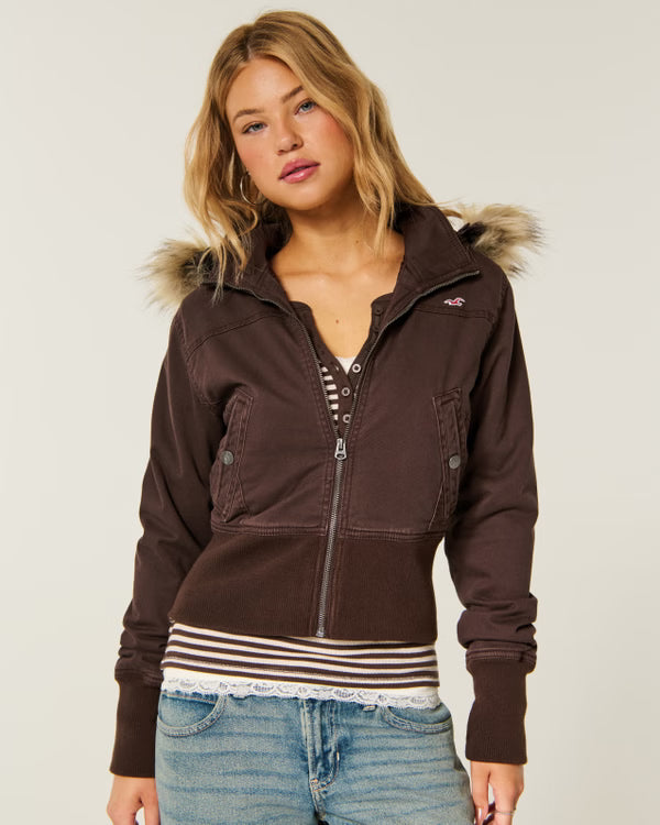 Hollister - Hollister Peyton Twill Jacket