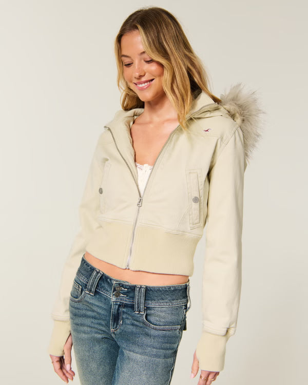 Hollister - Hollister Peyton Twill Jacket