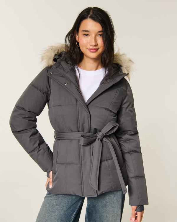Hollister - Feel Good Longline Puffer Jacket