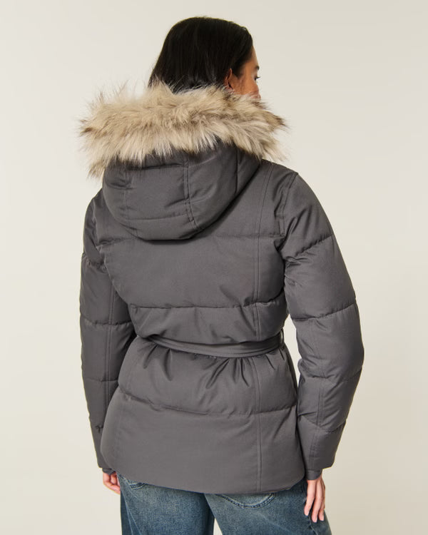 Hollister - Feel Good Longline Puffer Jacket