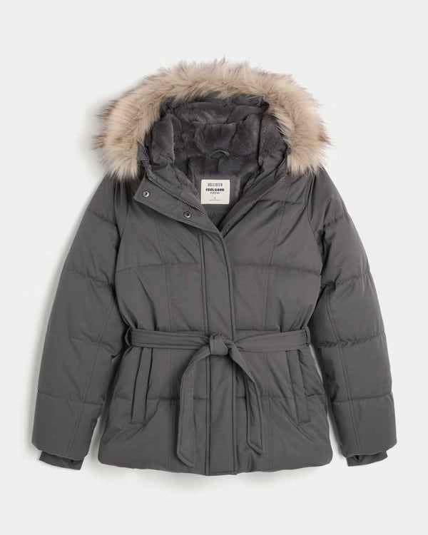 Hollister - Feel Good Longline Puffer Jacket