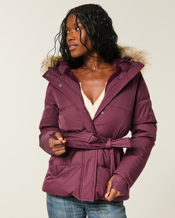 Hollister - Feel Good Longline Puffer Jacket