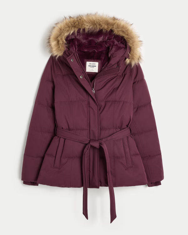 Hollister - Feel Good Longline Puffer Jacket