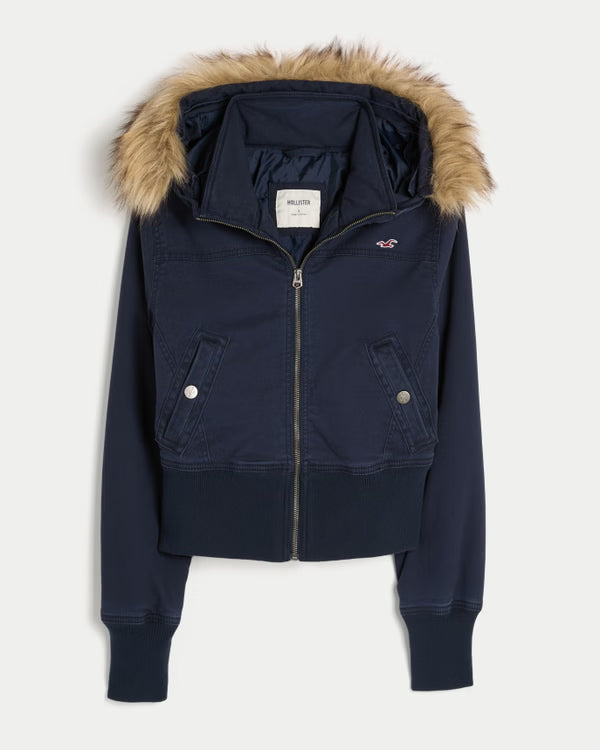 Hollister - Hollister Peyton Twill Jacket