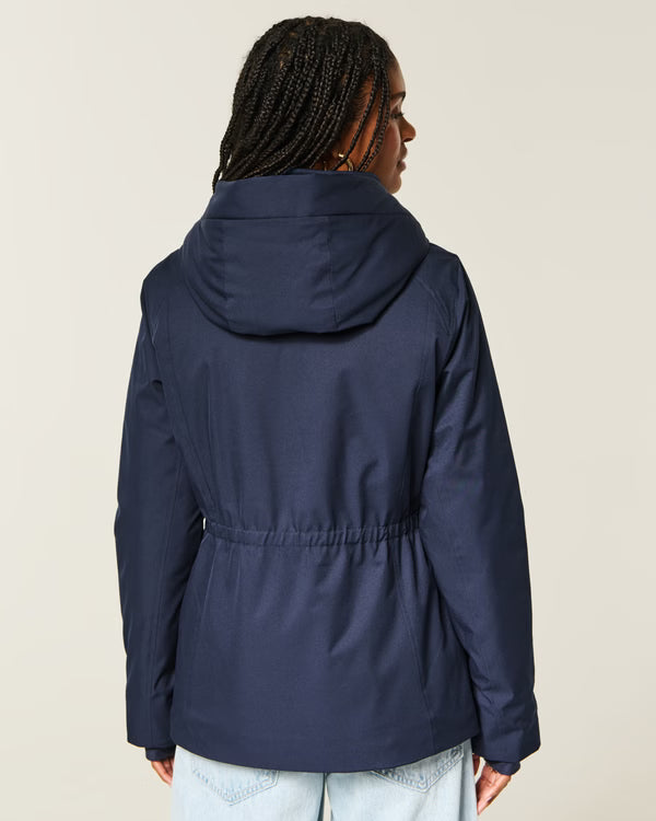 Hollister - Faux Fur Lined All Weather Jacket