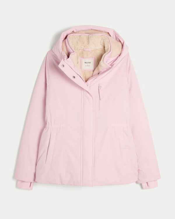 Hollister - Faux Fur Lined All Weather Jacket